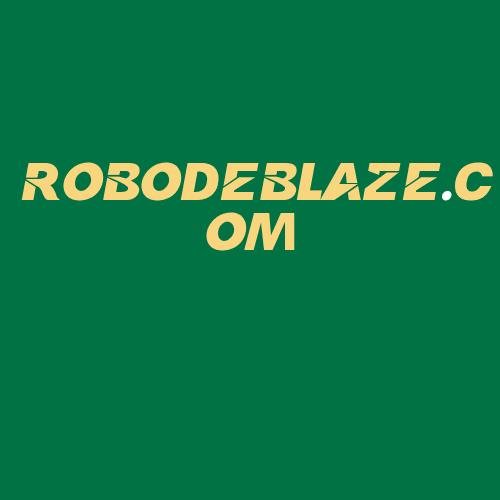 Logo da ROBODEBLAZE